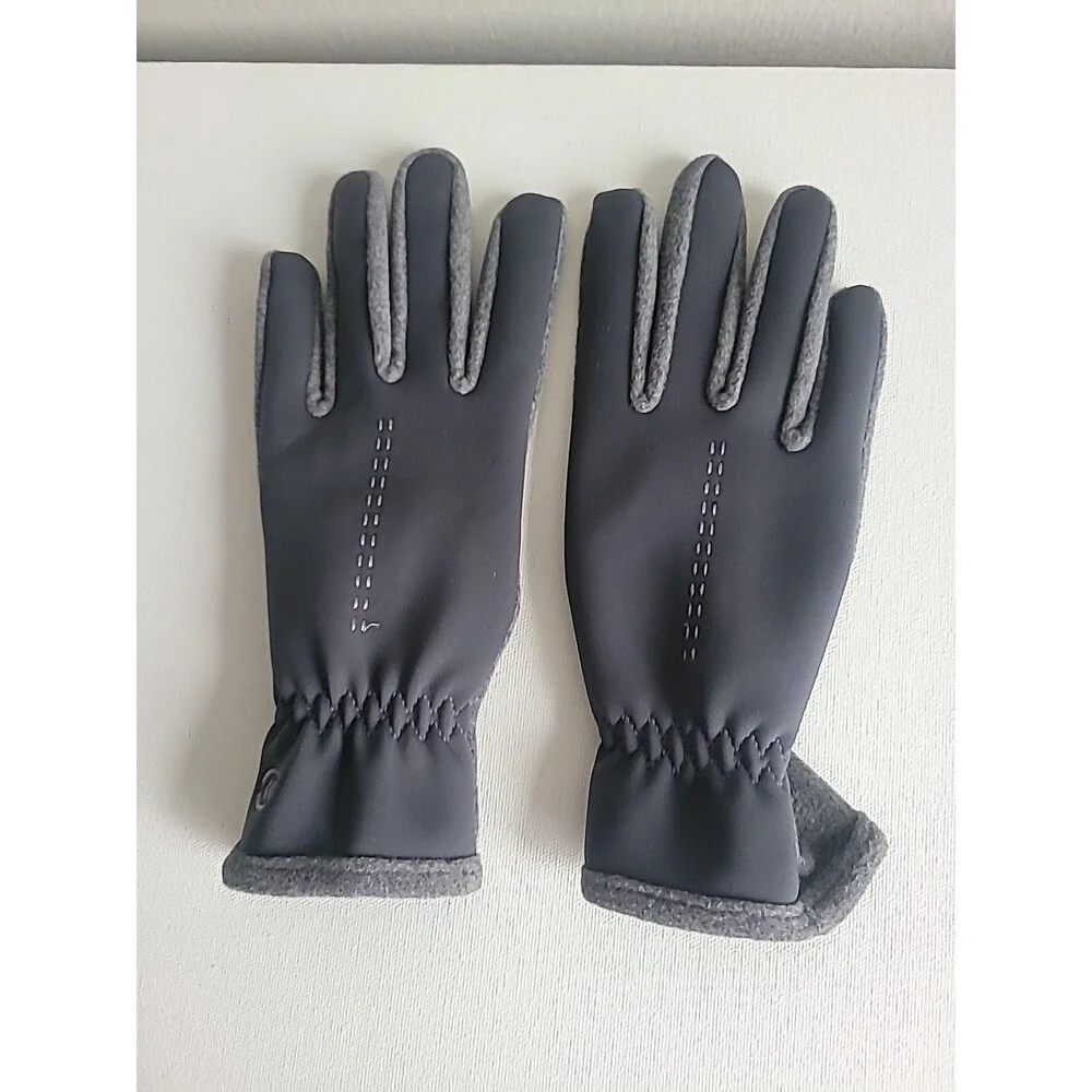 Isotoner Grey Ladies Gloves - Picture 4 of 8